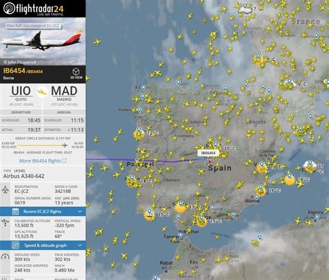 radar de aviones flightradar24